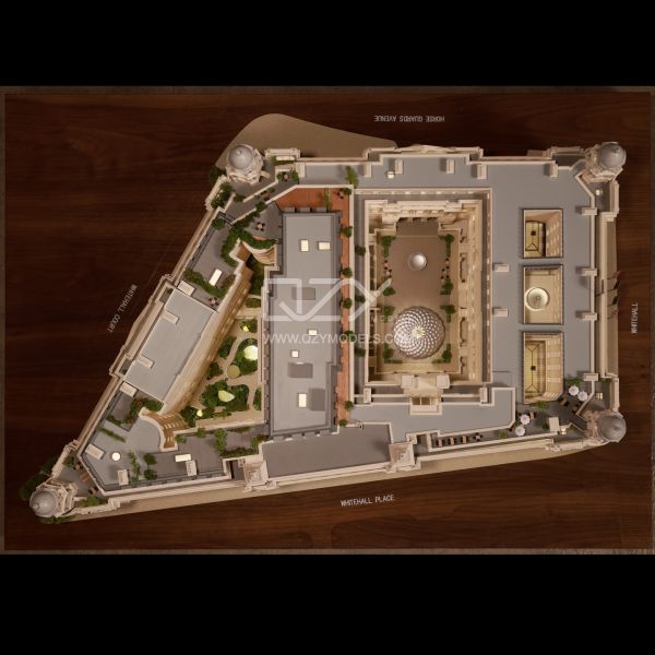 1/180 El modelo OWO Raffles Hotels& Resorts