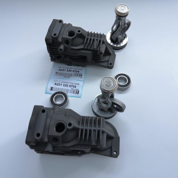 Couverture de cylindre de kits de compresseur d'air/de piston tige A2213200704 A1643201204 pour Mercedes Benz W221