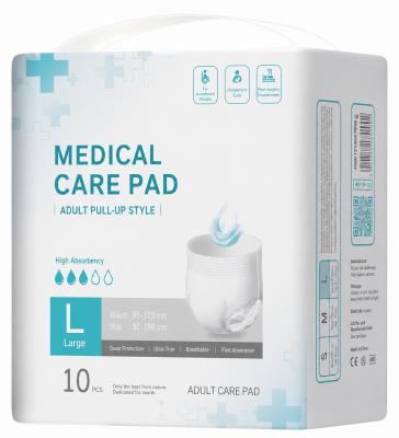 Medical Grade Adult Pull-up Pants M/L/XL 360° Elastic Waistband for Easy Changing and Overnight Use