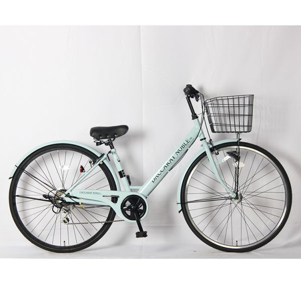 6 Speed High Carbon Steel City Bikes 27 Inch Women'S Bike OEM