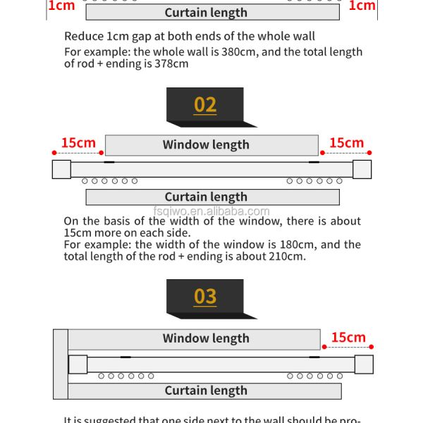 Ready ship supply white black color single double ceiling mounted aluminum curtain track