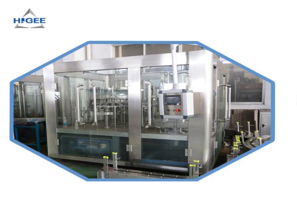 8000 BPH Carbonated Drink Filling Machine For Commercial White Spirit Plant