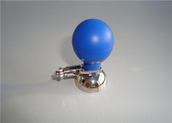 Elétrodos azuis do copo da sução do diâmetro do bulbo dos elétrodos 24mm 32mm do bulbo de Ecg