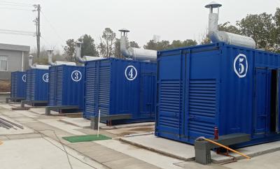 Estação geradora de óleo pesado de alta eficiência para energia industrial