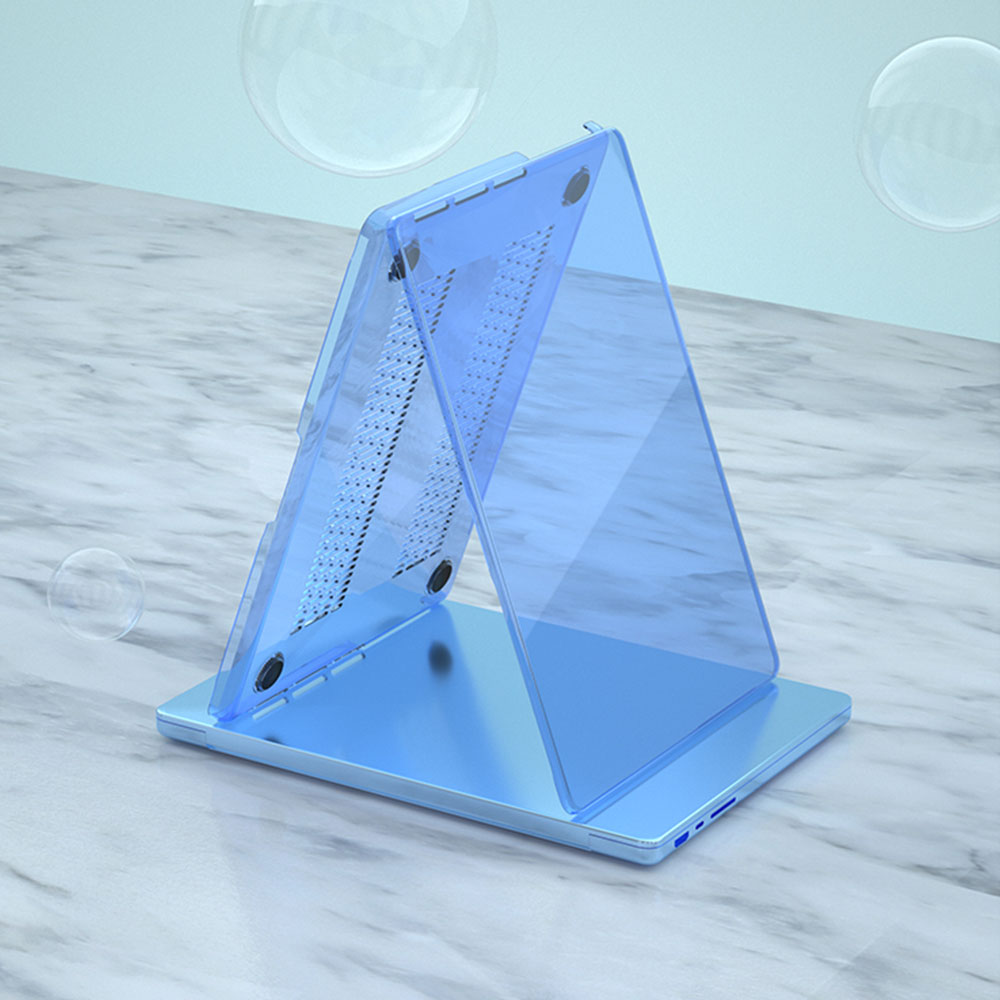 High Clear Transparent Pc Laptop Case Cover with Different Color Accept CustomizeLogo for Macbook Air 15 Pro 14
