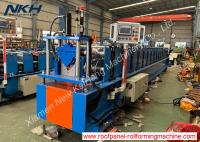 Espessura 0.42-0.8mm da folha da bobina do diâmetro 75mm Ridge Cap Roll Forming Machine do eixo