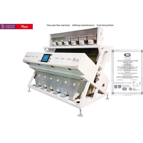 3.6KW Power Color Separator Machine 220 Voltage 50 HZ With High Production Capacity