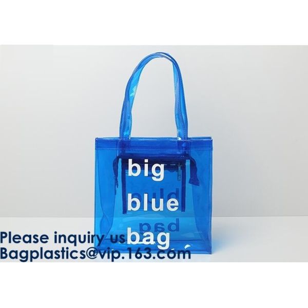 Hologram Tote Bag Laser PVC Shoulder Bag For Women-Lightweight,Laser Summer Beach Handbag