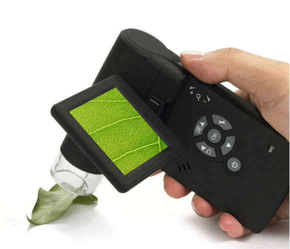 New 3 Handheld LCD Portable Digital Microscope