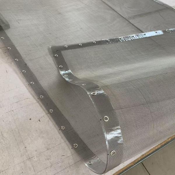 SS316 Grommet Screen with Folded Edges for Rotex Separators