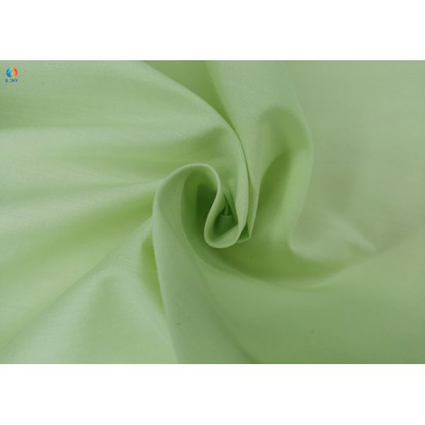 Dyed Ground Poplin Cotton Polyester Shirting Fabric TC65/35 45s*45s 110*76