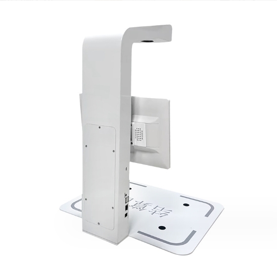 Customized Metal Self-Service Check Kiosk 10 Point Capacitive Touch Screen 8MP Surveillance Camera 32/64GB Storage SDK Dish