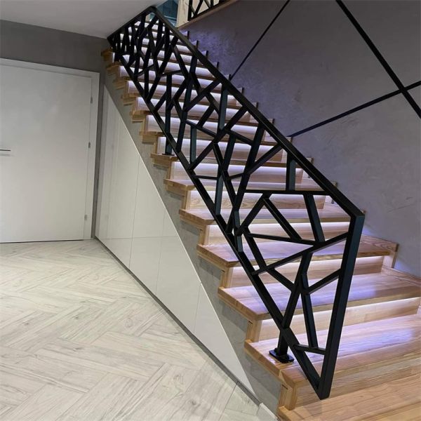 Steel Railing Wrought Iron Stair Handrails For Villa Home Kitchen