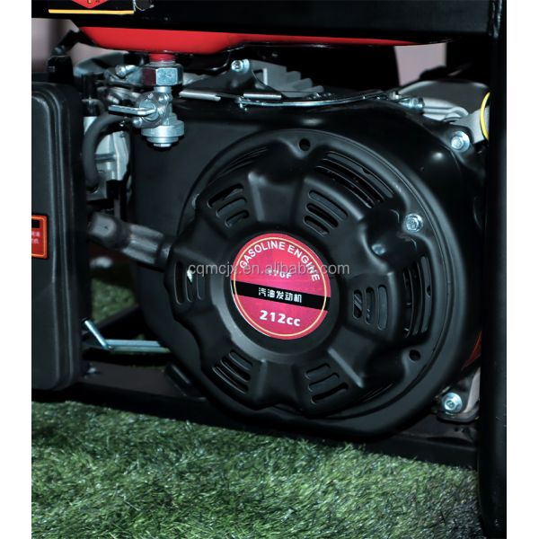 212cc Displacement 2.8kw Gasoline Electric Generator for Small Electric Power Needs