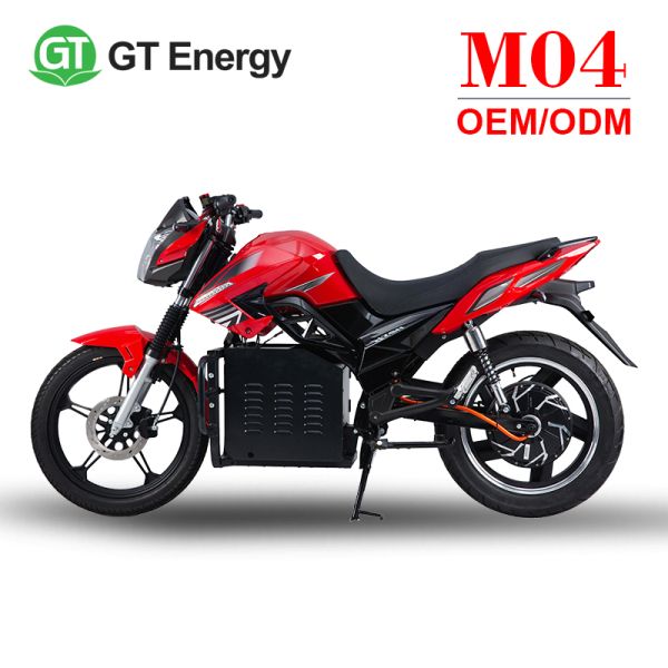 Fast Charging 3000W Electric Motorcycle with 100 km Range for Adults