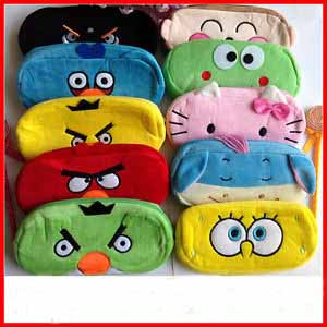 Stationery Animal Plush Pencil Case Animal Zipper Pencil Pouch For Promotion Gifts