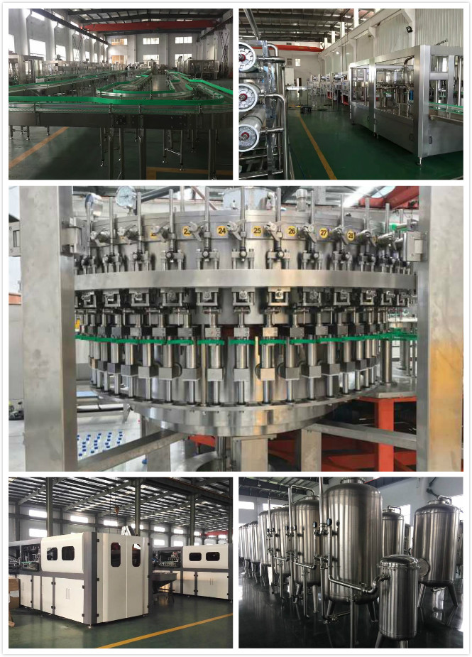 3 в 1 роторной машине завалки бутылки вина 5.6Kw 8000BPH