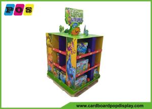 Supports d'affichage supérieurs coupés de palette de carton de signe avec l