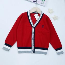 In Stock 90-150 Size Old Fall Winter Kids Toddler Cardigans Baby Boys Buttons Knit Coat Toddler Sweaters