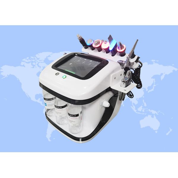 Face Lifting Moisturizing Facial Oxygen Bubble RF Hydro Microdermabrasion LED Facial Machine