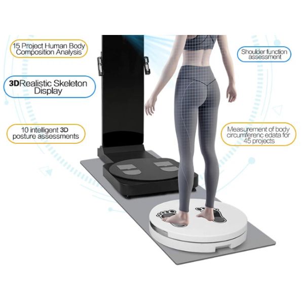 3D Scanner Full Body Analyzer For Fitness Assessment