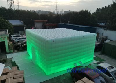 Outdoor Commercial White Giant Inflatable Light Tent LED Inflatable Nightclub