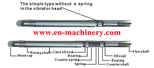 Electric Engine Concrete Poker Vibration Poker Concrete Vibrator Rod