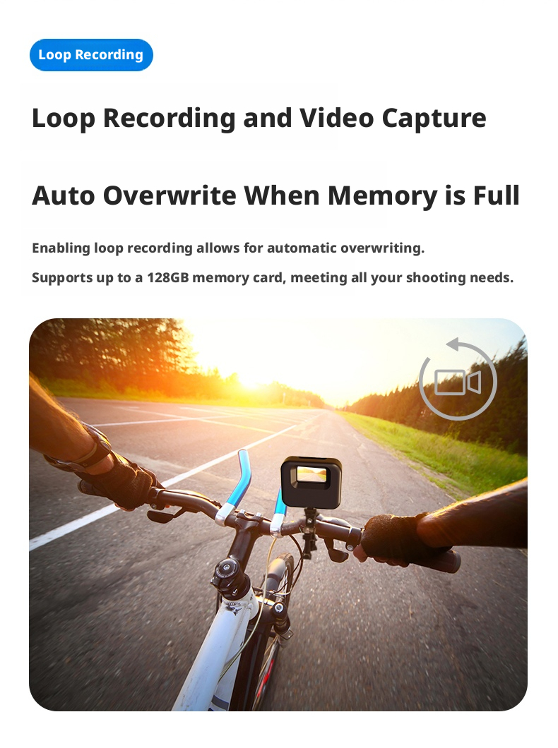 Thumb Camera 170° Wide Angle Mini Action Camera WiFi Pet Camera 120min Battery for Travel Outdoor Hiking Adventure