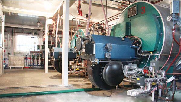 Energy Saving Oil Fired Hot Water Boiler 95.36% Efficiency ISO9001 Approval