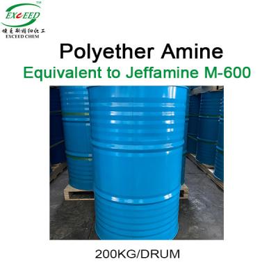Colorless To Pale Yellow Liquid Industrial Jeffamine M-600 Amine Terminated Polyether Polyetheramine