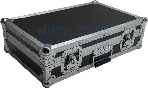 Aluminum Flight Case 22 X 13 X 5-38 Pick & Pluck Foam Utility Locking Case