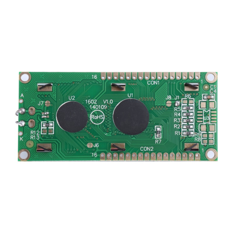 COB 2x16 LCD Display I2C Module 1602 Screen With 16 Pin Pinout