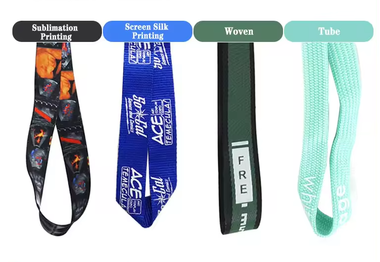 ROHS Mobile Phone Nylon Lanyard Strap ID Card Holder Keys Custom