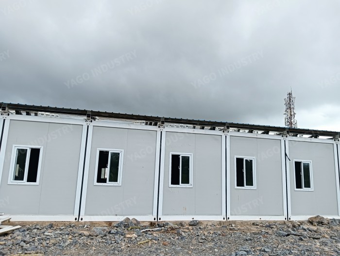 Low-Maintenance Weather Resistant Mining Camp Modular Building for Fast Assembly Worker Accommodation