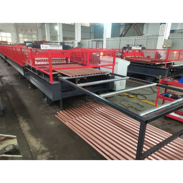 30m/min 29 Gauge Galvalume paneles corrugados de techo máquina de formación de rodillos popular en los EE.UU.
