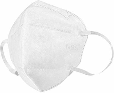 Non Woven N95 Face Mask Disposable Anti Air Dust Protection Non Irritating