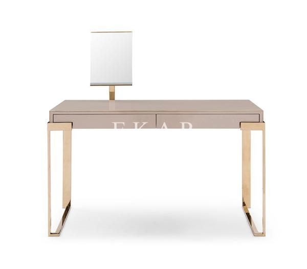 Bedroom Furniture Metal Legs Simple Luxury Modern Makeup Dresser