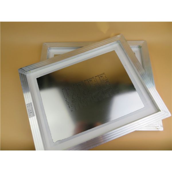 Fama de acero inoxidable del aluminio de la plantilla 520x420m m del PWB SMT de la cuña 0.12m m