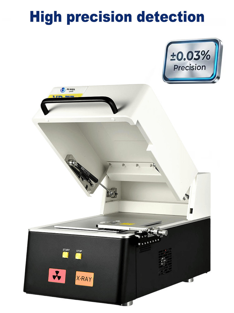 VR-T7 Gold Analyzer with High-resolution CMOS Color Camera High Sensitivity SDD Detector and T-shaped Radiator Cooling System