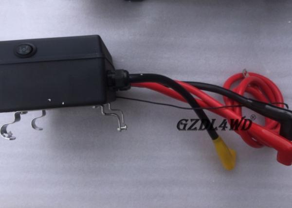 Linha de aço 12V 24V de fio 10000lbs do guincho bonde resistente de 5 toneladas de Off Road única