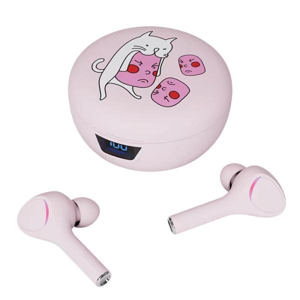 Sports Waterproof Kids Earphones Touch Control Wireless Bluetooth Headphones Earbuds