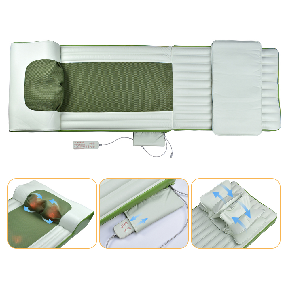 Leg Back Whole Body Massage Back Pain Relief Products Electric Beat Manual Soft Mat Massager