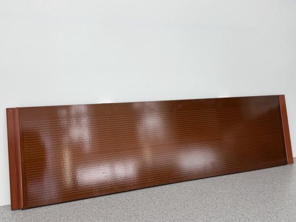 Stylish BIPV Facade System Solar Panels Optimum Operating Current 12.89A