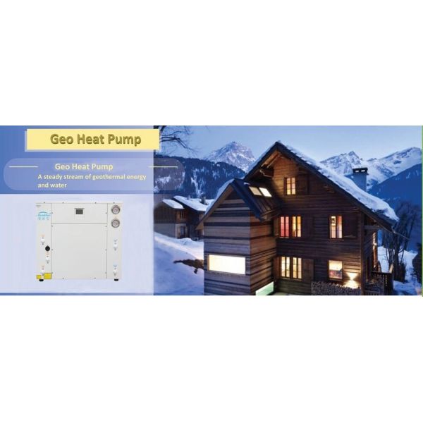 DC Inverter Heat Pump 18KW Ground Source Heat Pump For Hot Water