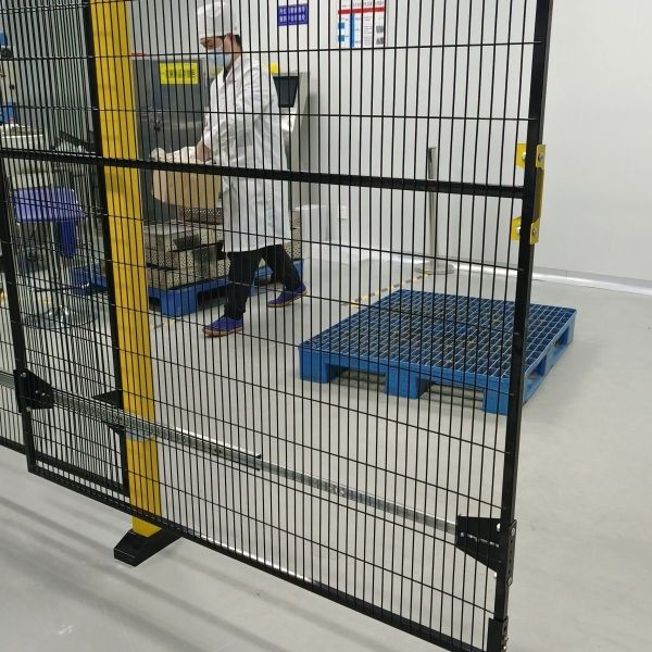 Security Isolation Safety Fence Robot Protection Line Floor Mounted