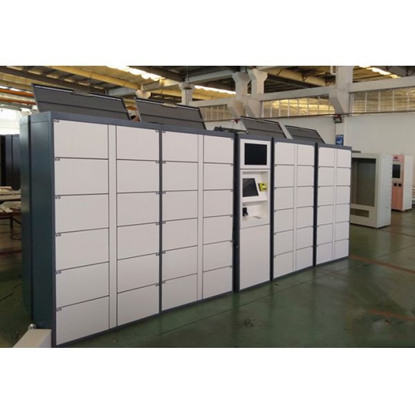 Intelligent Parcel Delivery Lockers Metal Delivery Lockers Cabinet For Public Residential Area University