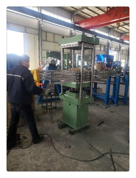 Interlocking Rubber Tiles Production Line for Manufacturing Plant Blue Green Red