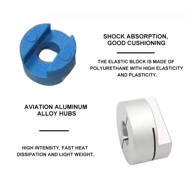 Отделяемый алюминиевый сплав соединяя гибкий соединитель муфты вала мотора