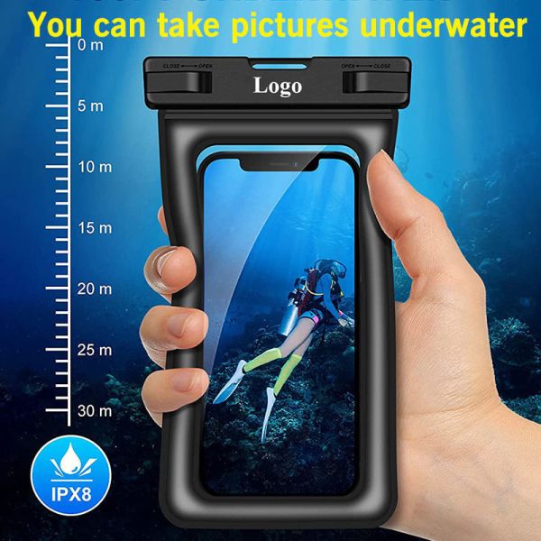 Colorful Waterproof Cell Phone Pouch Waterproof Phone Case Bag Universal PVC TPU