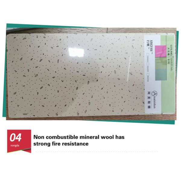 Современные стеновые панели минеральные волокна ложные потолочные панели для материалов внутреннего декора